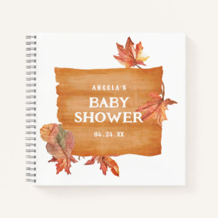 Aangepast Baby shower Notitieboek