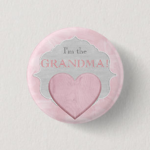 Aangepast Baby shower Partij Ik ben de oma Button