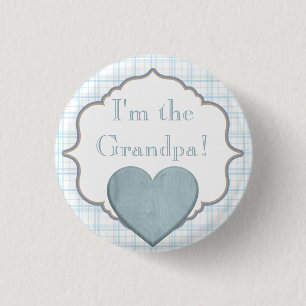 Aangepast Baby shower Partij Ik ben opa Button