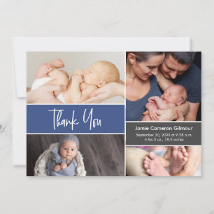 Aangepast Baby shower voor Baby Blue Aankondiging