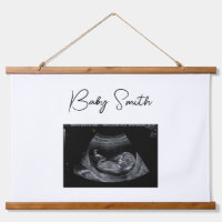 Aangepast Baby Sonogram Ultrasound Wood Onderworpe