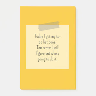 Aangepast badge logo ontwerp post-it® notes