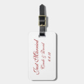 Aangepast Bagagelabel (Voorkant verticaal)