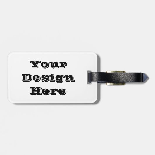 Aangepast Bagagelabel (Achterkant horizontaal)