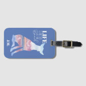 Aangepast Bagagelabel doperscène (Voorkant (horizontaal))