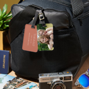 Aangepast Bagagelabel met Foto - Moederdag Gift