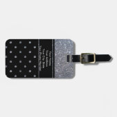 Aangepast Bagagelabel met lederriem (Voorkant horizontaal)