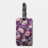 Aangepast Bagagelabel van Floral (Achterkant verticaal)