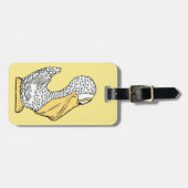 Aangepast bagagelabel van Pelican-kinderen (Voorkant horizontaal)