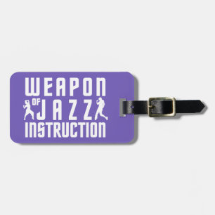 Aangepast bagagelabel voor Jazz-instructie