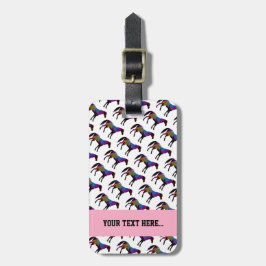Aangepast Bagagelabel voor racepaarden