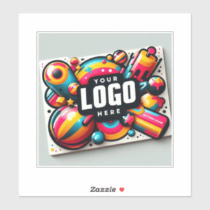 Aangepast bagagelogo, vinyl koffer waterdicht 4 sticker