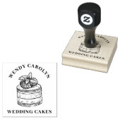 Aangepast bakkerijlogo 	rubberstempel (Gestempeld)