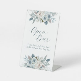 Aangepast balkteken reclamebord met voetstuk