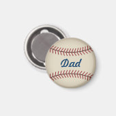 Aangepast  baseball Magnet Magneet (Voorkant / Achterkant)