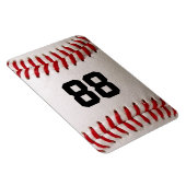 Aangepast Baseballspelerontwerp met Rugnummer Magneet (Rechterzijde)