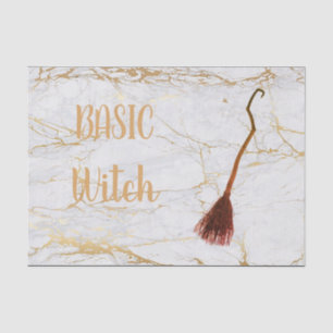 Aangepast BASIC WITCH Broom Funny Cool Aesthetic C Tissuepapier