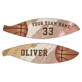 Aangepast Basketball Player Name Team Basketbal (Panelen)