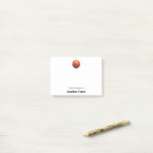 Aangepast Basketball Post-it® Notes (Op bureau)