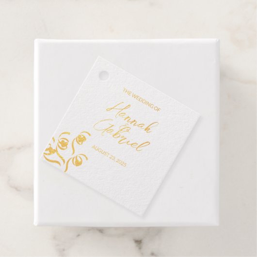 Aangepast Bedankjes Labels (Met doos)