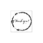 Aangepast "Bedankt!" Stamp Rubberstempel (Afrduk)