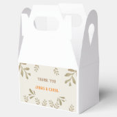 Aangepast bedankt voor je huwelijk met moderne gro bedankdoosjes (Geopend)