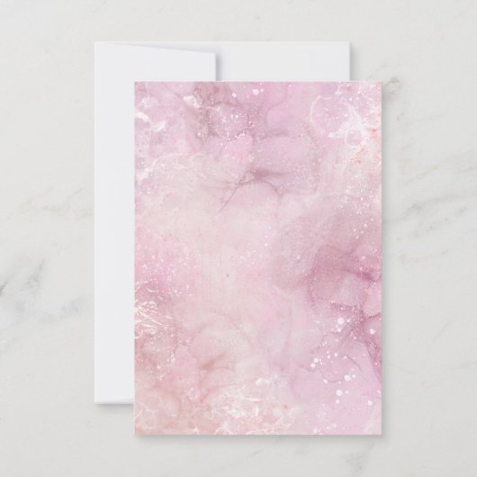 Aangepast bedrijf bedankkaart (Achterkant)