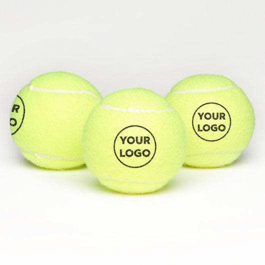 Aangepast Bedrijf Logo 2 Side Branded Tennisballen (Multi)