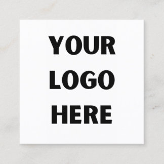 Aangepast bedrijf Logo Business Medewerker Persone Vierkante Visitekaartje