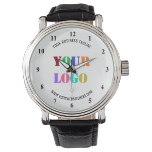 Aangepast Bedrijf Logo Promotionele Zakelijke Watc Horloge