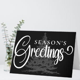 Aangepast bedrijf Logo Small Business Christmas Feestdagen Kaart