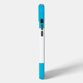 Aangepast bedrijf Logo Tekst iPhone Case Kies kleu (Achterkant / Links)