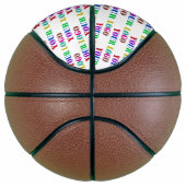 Aangepast bedrijf Logo Uw Business Basketbal Gift (Rechts)