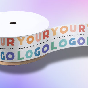 Aangepast bedrijf met Logo Gift Wrapping Lint