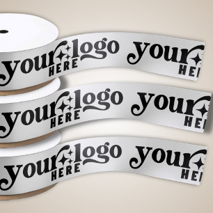 Aangepast bedrijf met Logo Gift Wrapping Lint