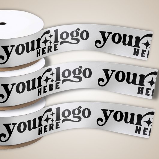 Aangepast bedrijf met Logo Gift Wrapping Lint