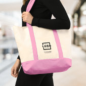 Aangepast bedrijf met Logo-merk Promotieproze Tote Bag