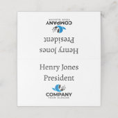 Aangepast bedrijf promotioneel (Buitenkant ongevouwen)