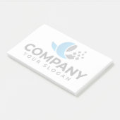 Aangepast bedrijf promotioneel post-it® notes (Schuin)