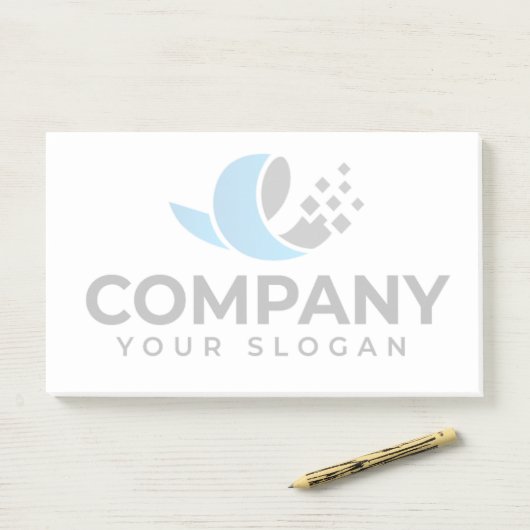 Aangepast bedrijf promotioneel post-it® notes (Op bureau)