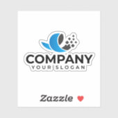 Aangepast bedrijf promotioneel sticker (Vel)