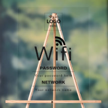 Aangepast Bedrijfs WiFi-Bord met Uw Logo