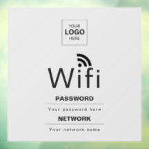 Aangepast Bedrijfs WiFi-Bord met Uw Logo