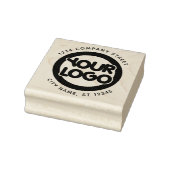 Aangepast bedrijfsadres van Logo Company Return Rubberstempel (Stempel)