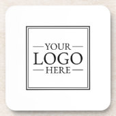 Aangepast bedrijfslogo bier onderzetter (Voorkant)
