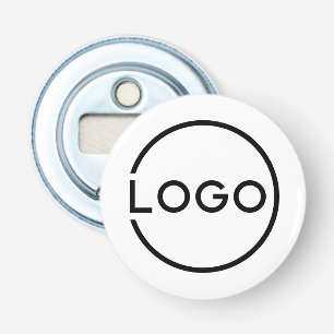 Aangepast bedrijfslogo button flesopener