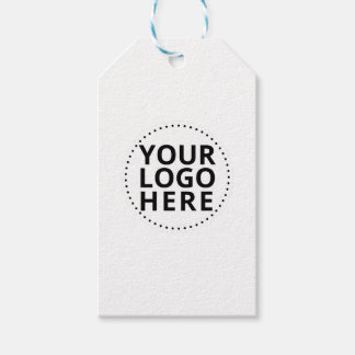 Aangepast bedrijfslogo cadeaulabel