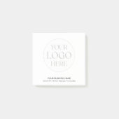 Aangepast bedrijfslogo Eenvoudige promotionele zak Post-it® Notes (Voorkant)