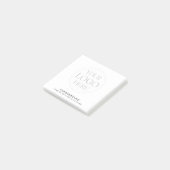 Aangepast bedrijfslogo Eenvoudige promotionele zak Post-it® Notes (Schuin)