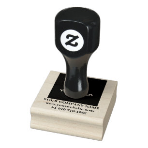 Aangepast bedrijfslogo en ontwerp bedrijfsnaam web 	rubberstempel
